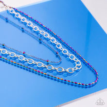 Load image into Gallery viewer, Mardi Gras Mayhem - Multi Necklace
