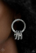 Load image into Gallery viewer, Adorned Allegiance - White Post Earrings