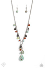Load image into Gallery viewer, Notably Natural - Blue Necklace