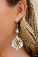 Load image into Gallery viewer, Happily Ever Exquisite - White Earrings