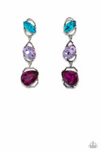 Load image into Gallery viewer, Dimensional Dance - Multi Post Earrings