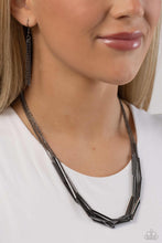 Load image into Gallery viewer, Dynamic Default - Black Gunmetal Necklace