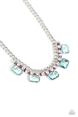 Weaving Wonder - Multicolor Necklace