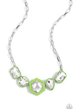 Load image into Gallery viewer, Evolving Elegance - Green Necklace
