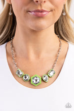 Load image into Gallery viewer, Evolving Elegance - Green Necklace