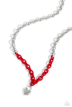 Load image into Gallery viewer, Locked Down - Red Necklace