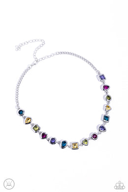 Abstract Admirer - Multi Necklace