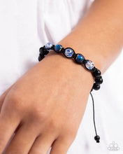 Load image into Gallery viewer, WOOD You Mind? - Blue Bracelet