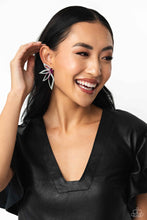 Load image into Gallery viewer, Twinkling Tulip - Pink Post Earrings