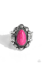 Load image into Gallery viewer, SCALLOPED in Stone - Pink Ring