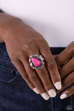 Load image into Gallery viewer, SCALLOPED in Stone - Pink Ring
