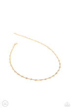 Load image into Gallery viewer, Cupid Catwalk - Gold Choker Necklace