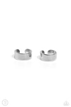 Load image into Gallery viewer, Catwalk Curves - Silver Cuff Earrings