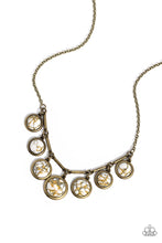 Load image into Gallery viewer, Rustic Recognition - Brass Necklace