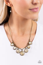 Load image into Gallery viewer, Rustic Recognition - Brass Necklace