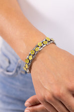 Load image into Gallery viewer, Scattered Springtime - Yellow Bracelet