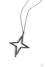 Load image into Gallery viewer, Stellar Showtime - Black Gunmetal Necklace