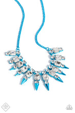 Load image into Gallery viewer, Punk Passion - Blue Necklace