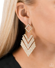 Load image into Gallery viewer, Cautious Caliber - Gold Post Earrings