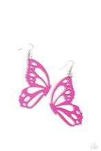 Load image into Gallery viewer, WING of the World - Pink Earrings