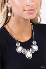 Load image into Gallery viewer, Rustic Remix - White Necklace
