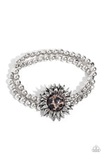 Load image into Gallery viewer, Sunflower Serenity - Black Bracelet