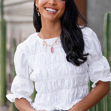 Load image into Gallery viewer, Geode Glam - Pink Necklace