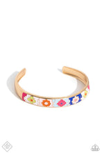 Load image into Gallery viewer, Multicolored Moment - Gold Bracelet