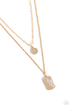 Load image into Gallery viewer, Half of My Heart - Gold Necklace