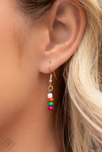 Load image into Gallery viewer, Multicolored Mashup - Gold Necklace