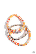 Load image into Gallery viewer, Just for Fun - Orange Set of Bracelets