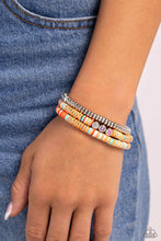 Load image into Gallery viewer, Just for Fun - Orange Set of Bracelets