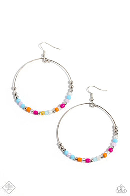 Flashy Festival - Multicolor Earrings