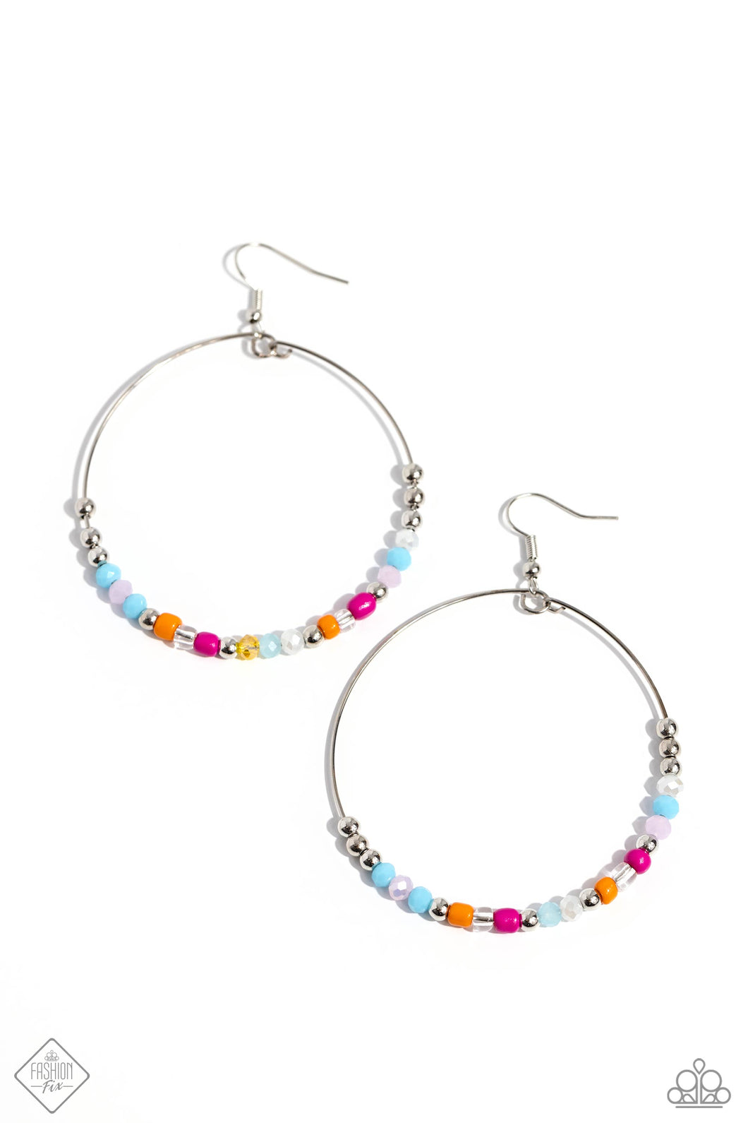 Flashy Festival - Multicolor Earrings