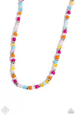Carnival Confidence - Multicolor Necklace