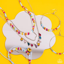 Load image into Gallery viewer, Flashy Festival - Multicolor Earrings