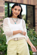 Load image into Gallery viewer, Arid Ambiance - Blue Choker Necklace