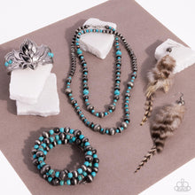 Load image into Gallery viewer, Daring Desert - Blue Necklace