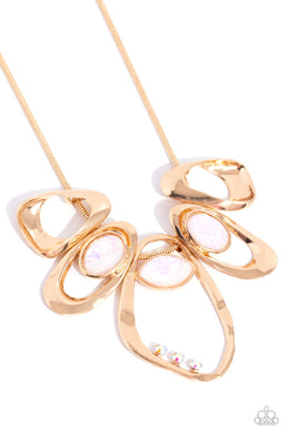 Gleaming Gala - Gold Necklace