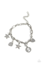 Load image into Gallery viewer, Legacy Letters - White - S Bracelet