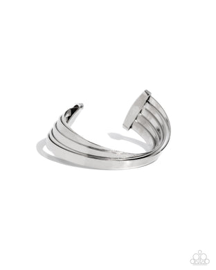 Rebellious Ribbons - Silver Bracelet