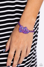 Load image into Gallery viewer, Lovestruck Lineup - Purple Bracelet