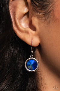 Cheers to Confidence - Blue Necklace