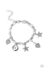 Load image into Gallery viewer, Legacy Letters - White - D Bracelet
