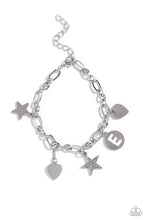 Load image into Gallery viewer, Legacy Letters - White - E Bracelet