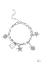 Load image into Gallery viewer, Legacy Letters - White - G Bracelet