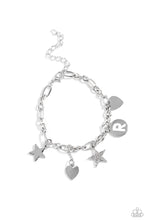 Load image into Gallery viewer, Legacy Letters - White - R Bracelet