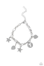 Load image into Gallery viewer, Legacy Letters - White - T Bracelet