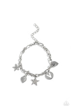 Load image into Gallery viewer, Legacy Letters - White - V Bracelet
