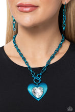 Load image into Gallery viewer, Modern Matchup - Blue Necklace